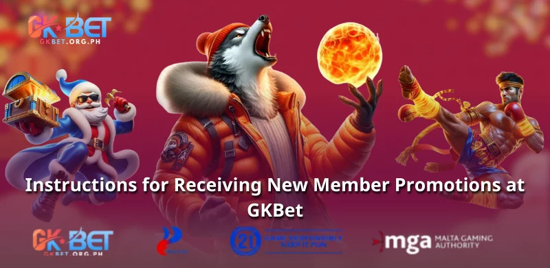 Instructions for Receiving New Member Promotions at GKBet