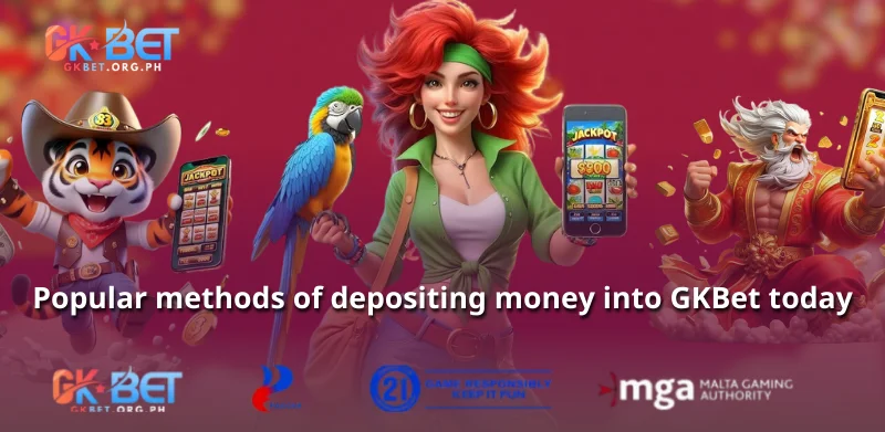 Popular methods of depositing money into GKBet today