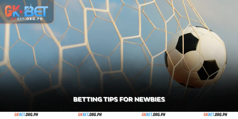 Soccer ball in goal, betting tips