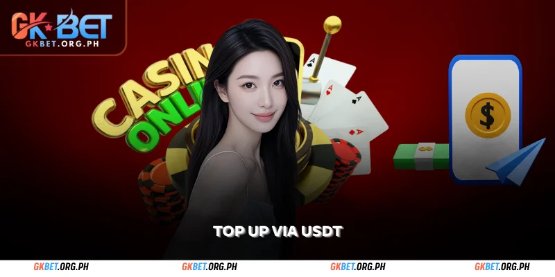 top up via usdt
